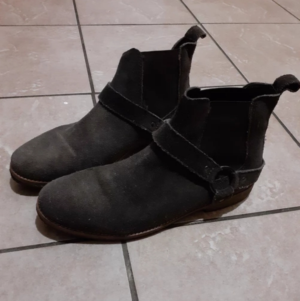 Topman Ankle Harness Boots